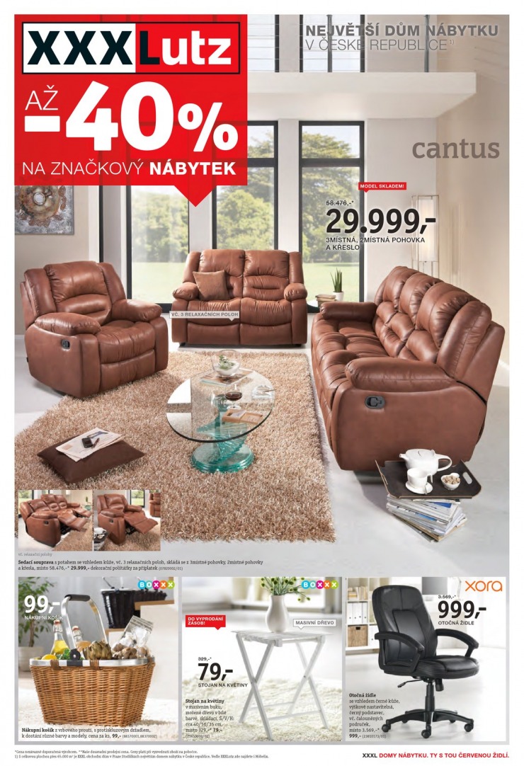 let�k XXXLutz Aktu�ln� prospekt od 4.2.2013 strana 1