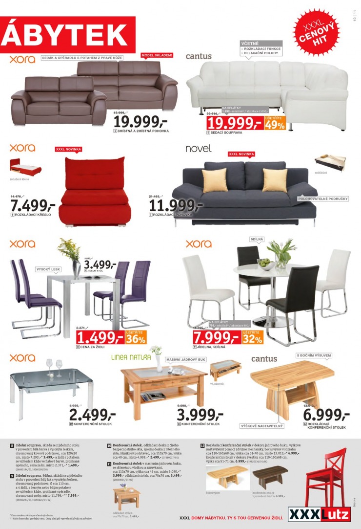 let�k XXXLutz Aktu�ln� prospekt od 4.2.2013 strana 1