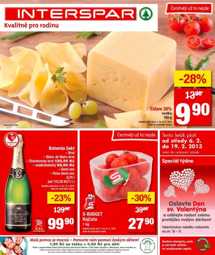 leták Interspar Akční nabídka od 6.2.2013 strana 1 leták Interspar Akční nabídka od 6.2.2013 strana 1