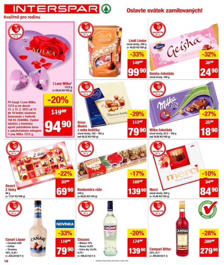 leták Interspar Akční nabídka od 6.2.2013 strana 1 leták Interspar Akční nabídka od 6.2.2013 strana 1