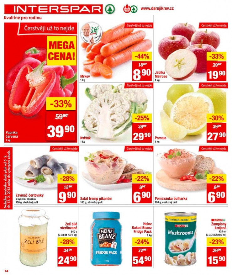 leták Interspar Akční nabídka od 6.2.2013 strana 1 leták Interspar Akční nabídka od 6.2.2013 strana 1