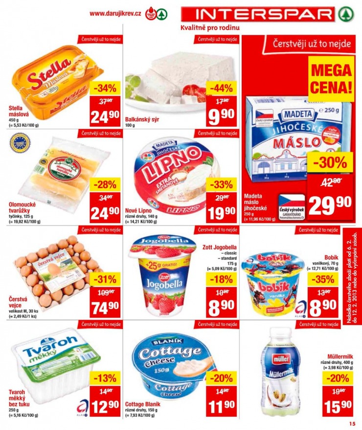 leták Interspar Akční nabídka od 6.2.2013 strana 1 leták Interspar Akční nabídka od 6.2.2013 strana 1