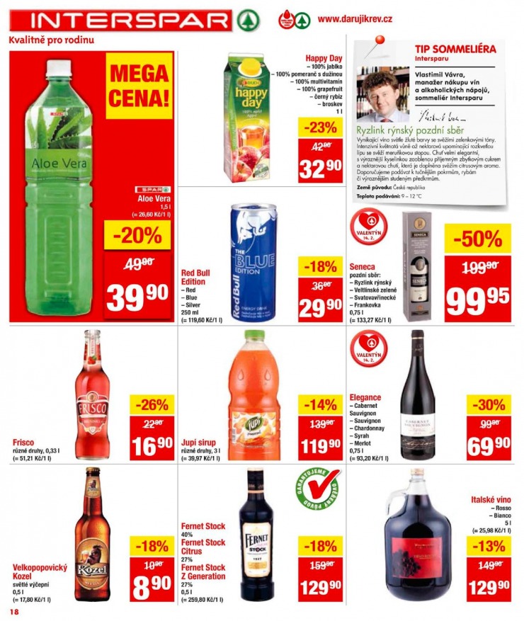 leták Interspar Akční nabídka od 6.2.2013 strana 1 leták Interspar Akční nabídka od 6.2.2013 strana 1