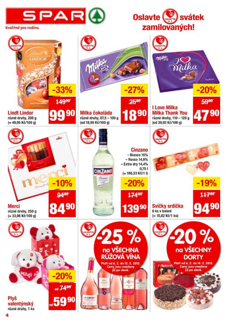 leták Interspar nabídka Spar od 6.2.2013 strana 1 leták Interspar nabídka Spar od 6.2.2013 strana 1