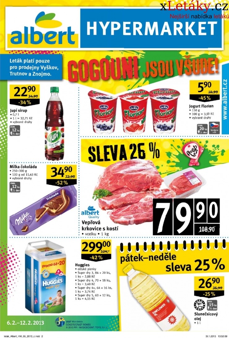 leták Albert Hypermarket akční leták strana 1 leták Albert Hypermarket akční leták strana 1