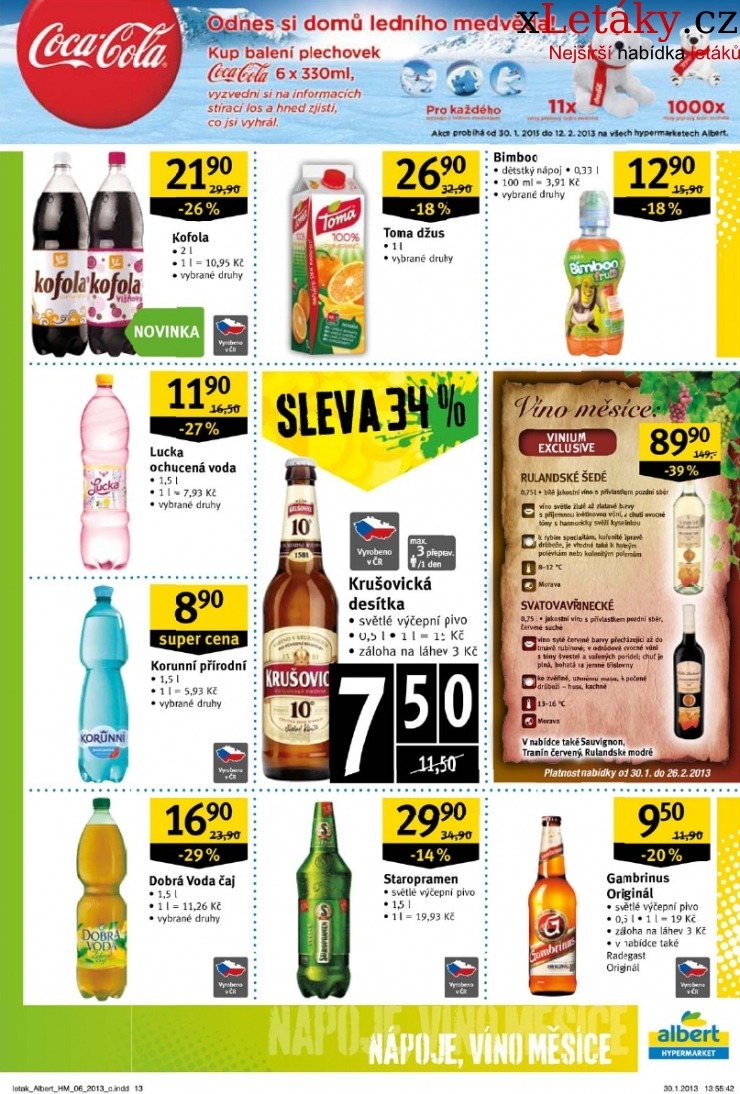leták Albert Hypermarket akční leták strana 1 leták Albert Hypermarket akční leták strana 1