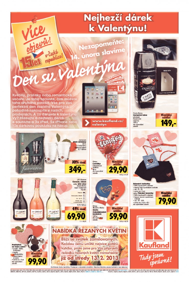 leták Kaufland Aktuální nabídka od 7.2.2013 strana 1 leták Kaufland Aktuální nabídka od 7.2.2013 strana 1