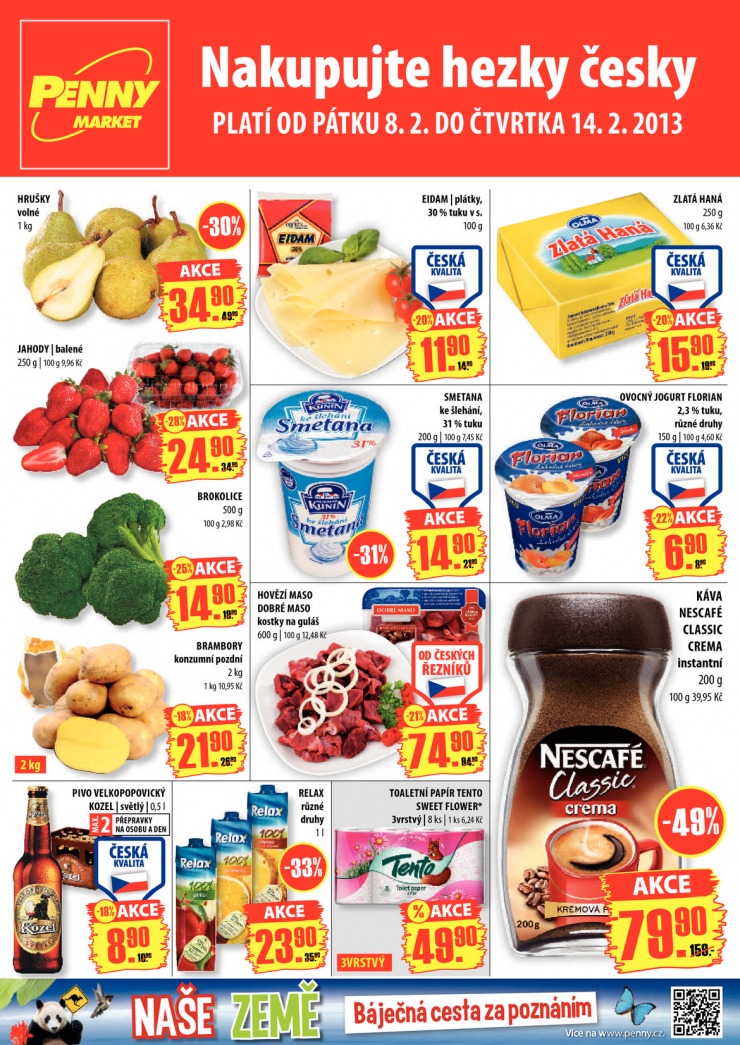 letk Penny Aktuln nabdka od 8.2.2013 strana 1