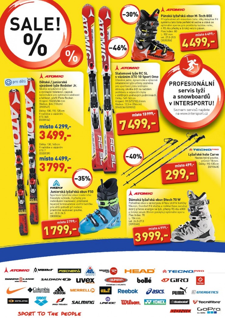 leták Intersport Aktuální leták od 7.2.2013 strana 1 leták Intersport Aktuální leták od 7.2.2013 strana 1