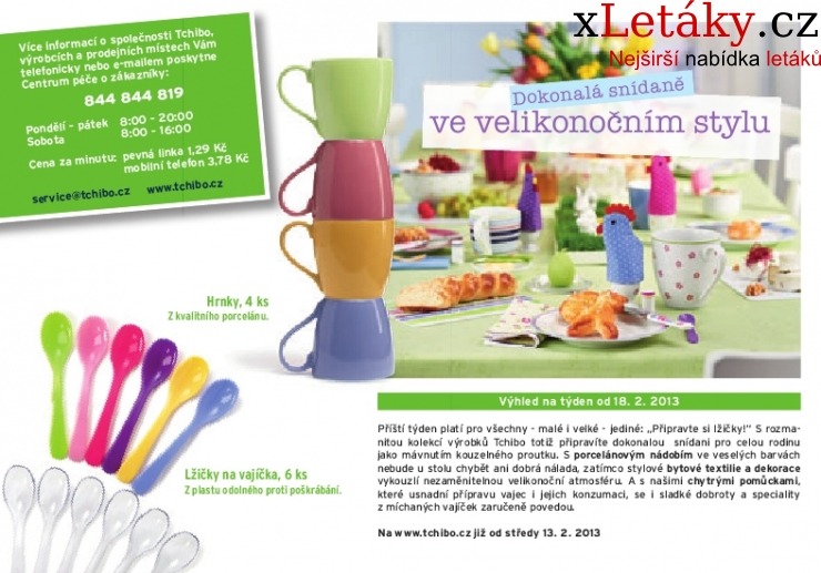 leták Tchibo leták strana 1 leták Tchibo leták strana 1