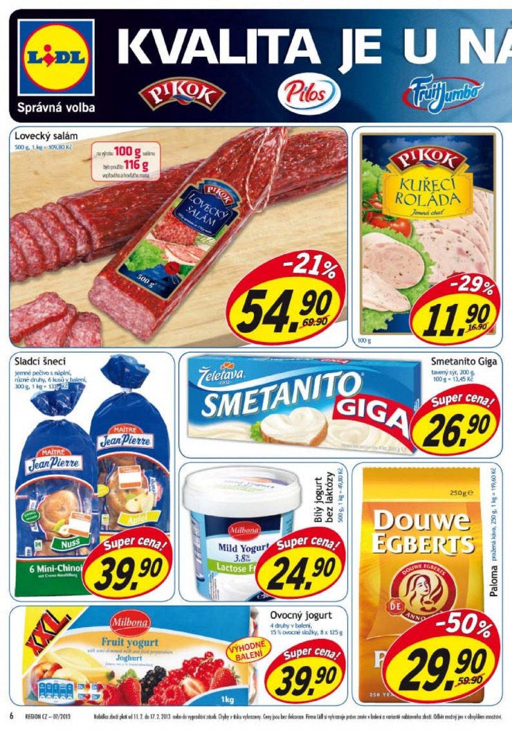 let�k Lidl Ak�n� nab�dka od 11.2.2013 strana 1