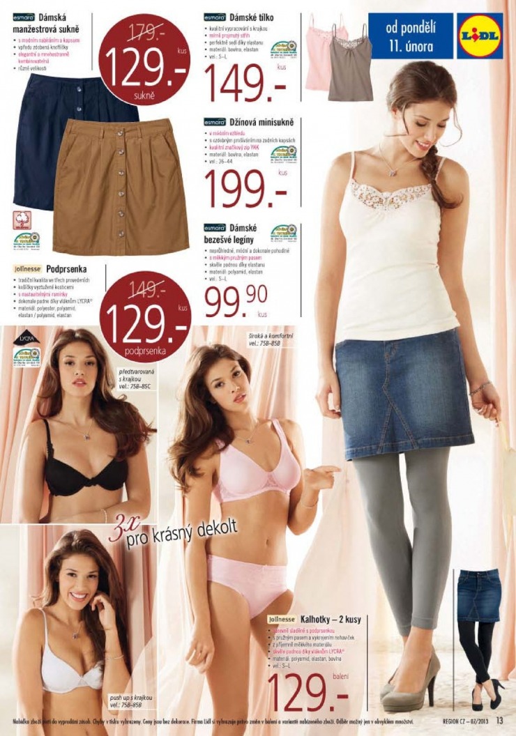 leták Lidl Akční nabídka od 11.2.2013 strana 1 leták Lidl Akční nabídka od 11.2.2013 strana 1