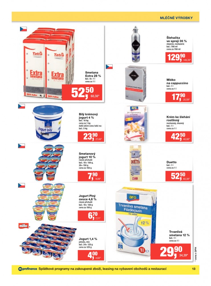 let�k Makro �erstv� potraviny od 13.2.2013 strana 1