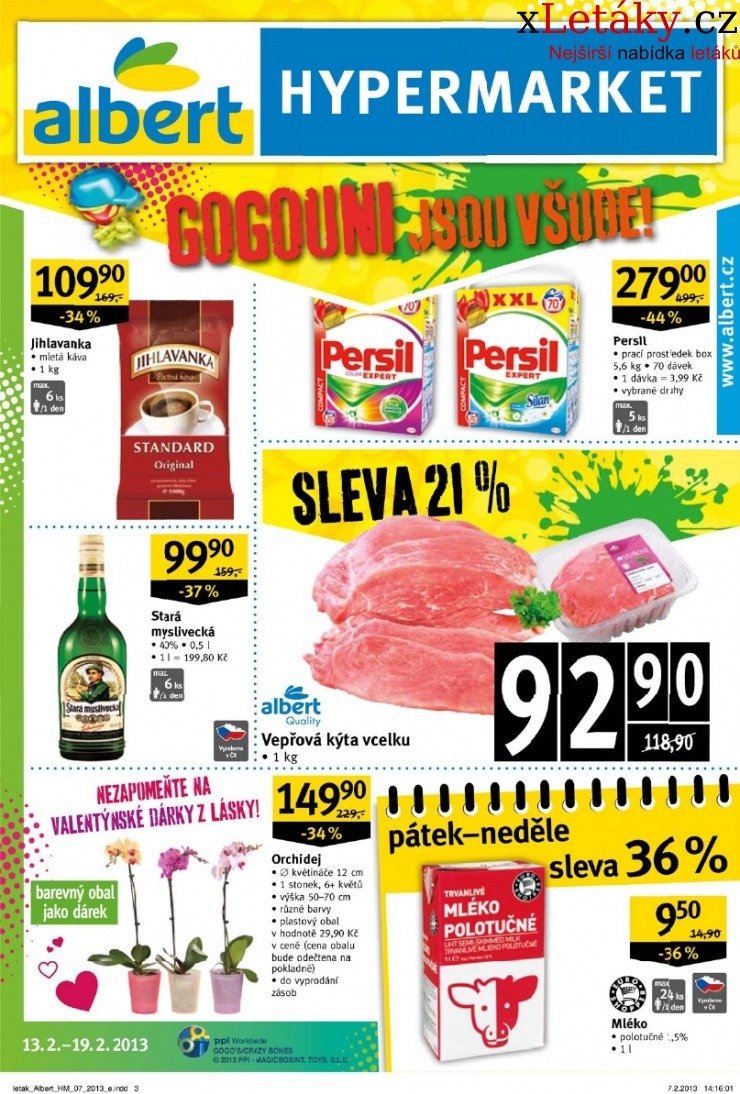 leták Albert Hypermarket akční leták strana 1 leták Albert Hypermarket akční leták strana 1