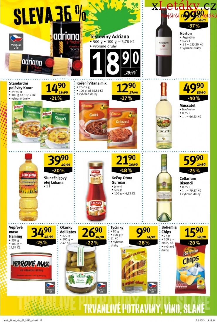 leták Albert Hypermarket akční leták strana 1 leták Albert Hypermarket akční leták strana 1