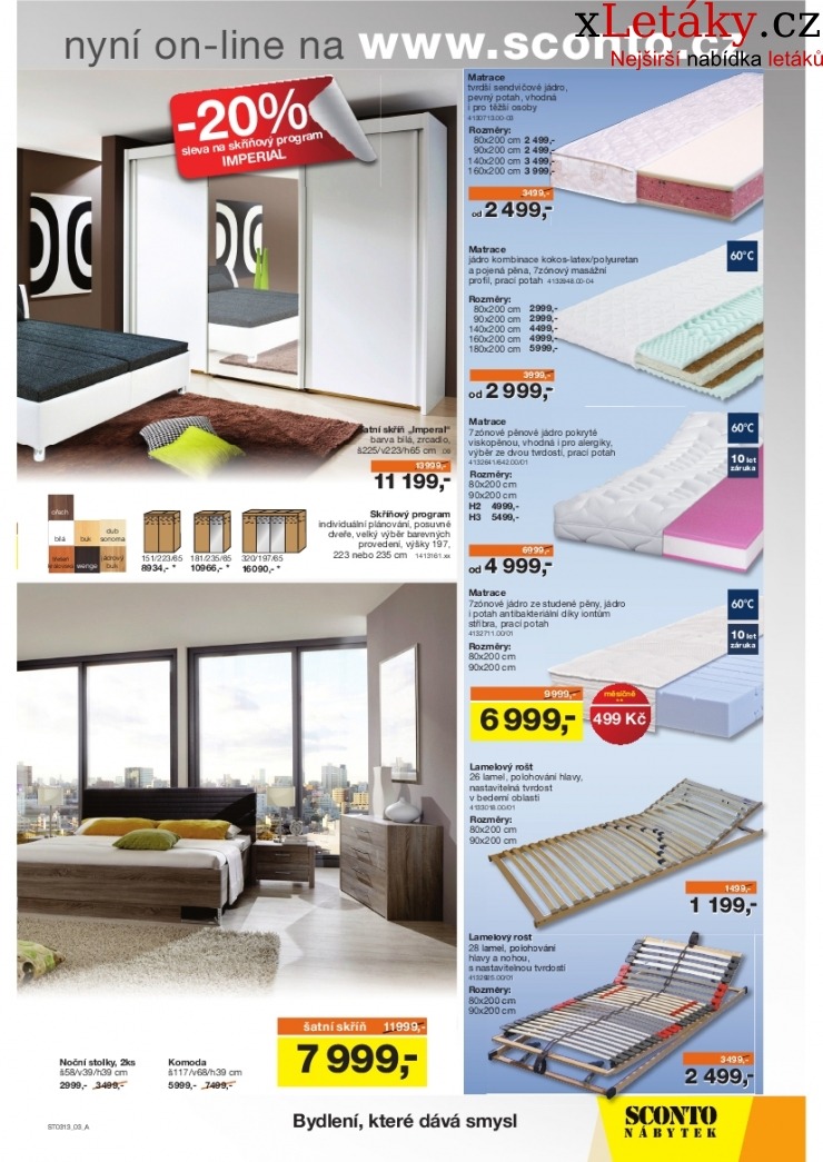 leták Sconto nábytek leták strana 1 leták Sconto nábytek leták strana 1