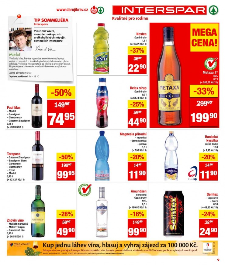 leták Interspar Akční nabídka od 13.2.2013 strana 1 leták Interspar Akční nabídka od 13.2.2013 strana 1
