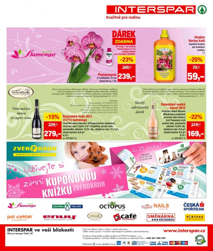 leták Interspar Akční nabídka od 13.2.2013 strana 1 leták Interspar Akční nabídka od 13.2.2013 strana 1