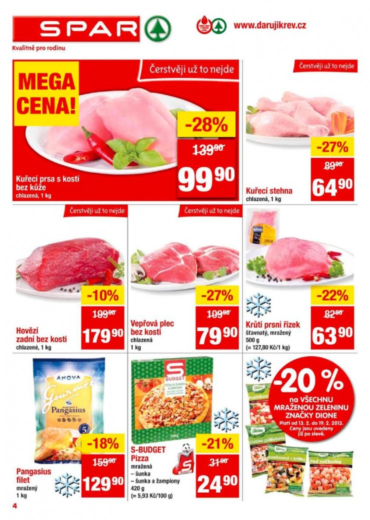 leták Interspar nabídka Spar od 13.2.2013 strana 1 leták Interspar nabídka Spar od 13.2.2013 strana 1