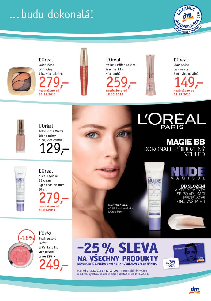 letk DM drogerie Journal 2. st od 13.2.2013 strana 1