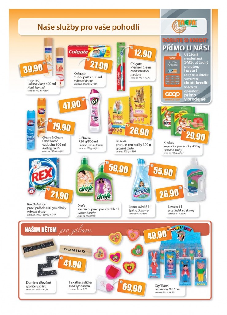 let�k COOP Trefa od 13.2.2013 strana 1