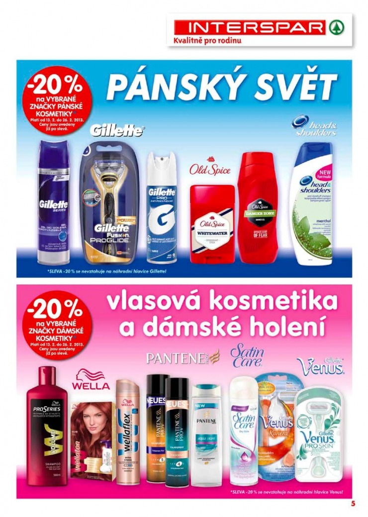 leták Interspar kosmetika od 13.2.2013 strana 1 leták Interspar kosmetika od 13.2.2013 strana 1