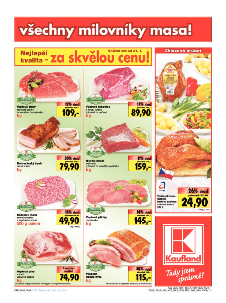 letk Kaufland Aktuln nabdka od 14.2.2013 strana 1