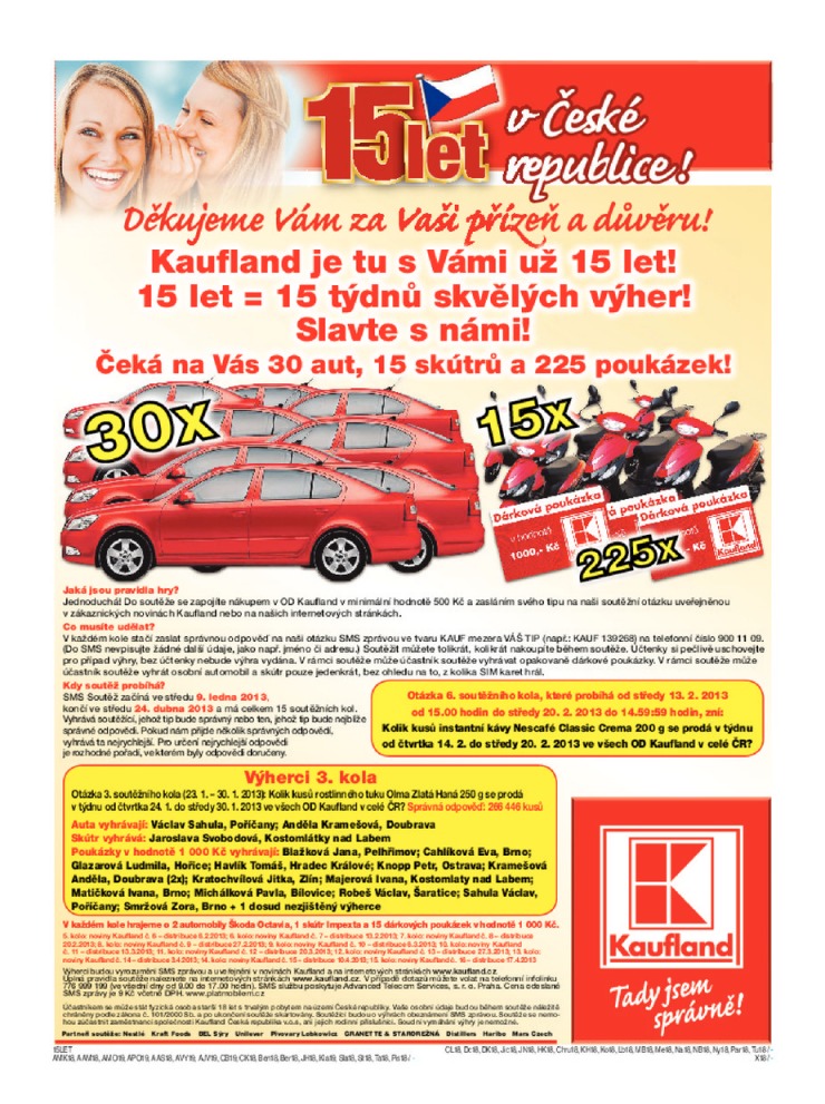 leták Kaufland Aktuální nabídka od 14.2.2013 strana 1 leták Kaufland Aktuální nabídka od 14.2.2013 strana 1