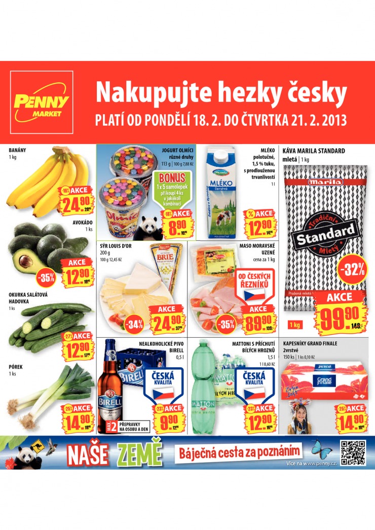 letk Penny Aktuln nabdka od 18.2.2013 strana 1