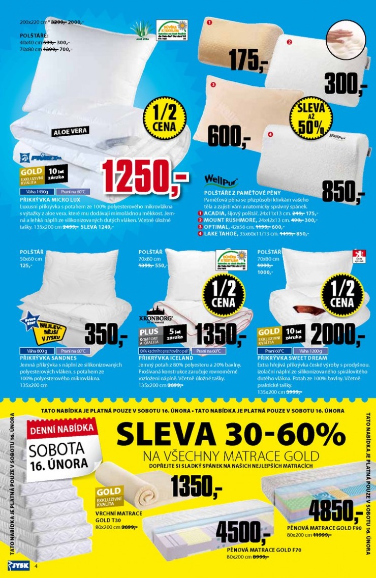 leták Jysk Nabídka týdne od 14.2.2013 strana 1 leták Jysk Nabídka týdne od 14.2.2013 strana 1