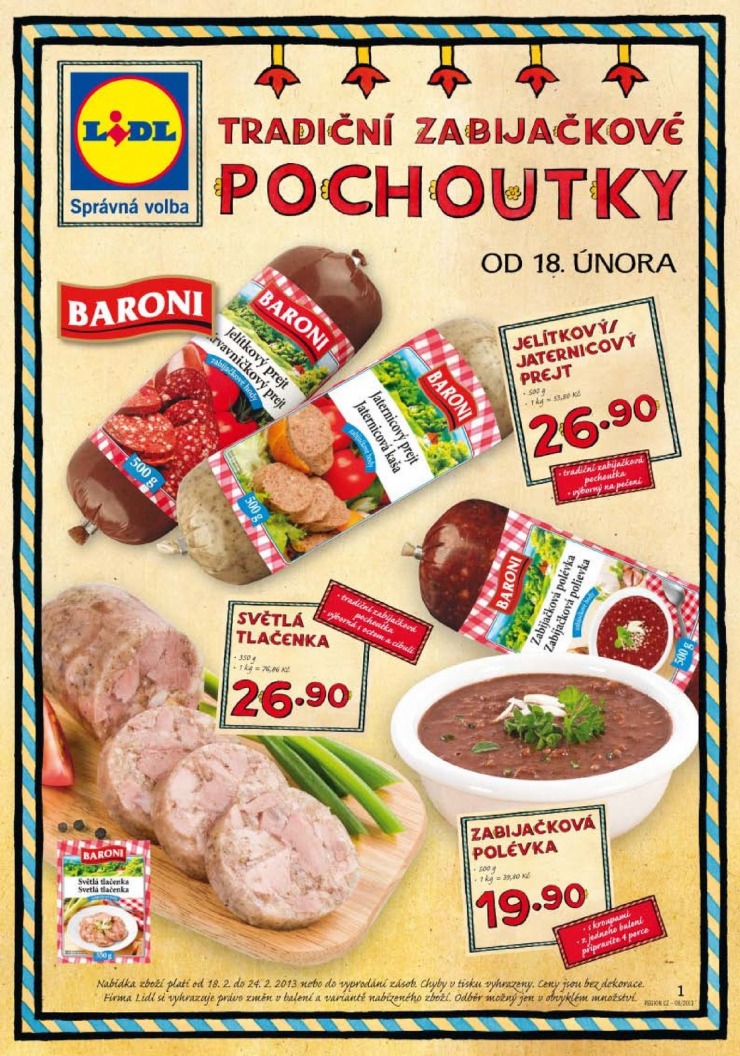 letk Lidl Akn nabdka od 18.2.2013 strana 1