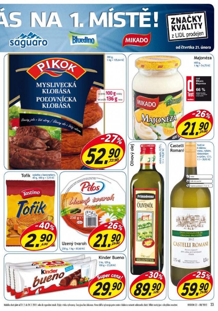 let�k Lidl Ak�n� nab�dka od 18.2.2013 strana 1