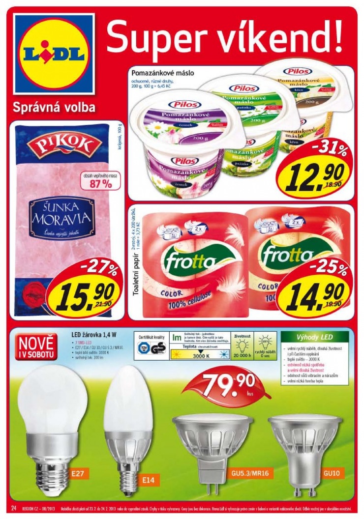 leták Lidl Akční nabídka od 18.2.2013 strana 1 leták Lidl Akční nabídka od 18.2.2013 strana 1