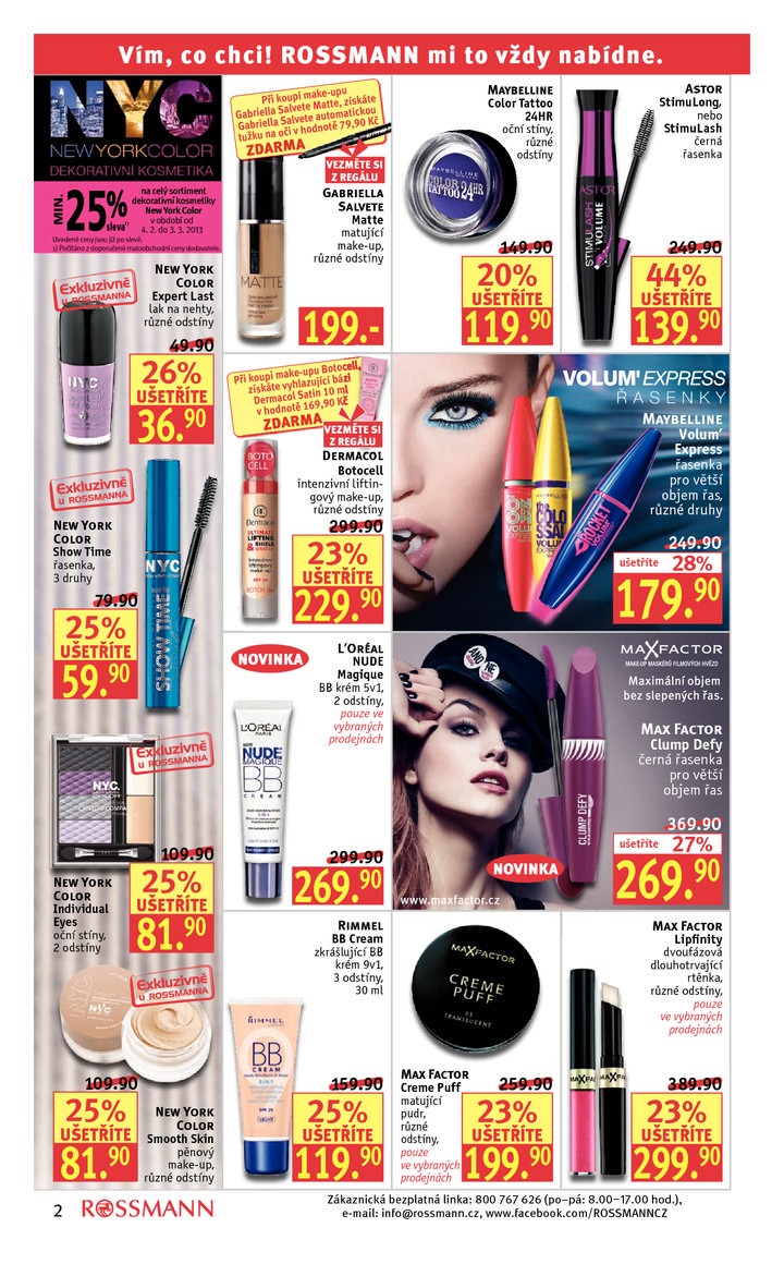 leták Rossmann Leták od 18.2.2013 strana 1 leták Rossmann Leták od 18.2.2013 strana 1