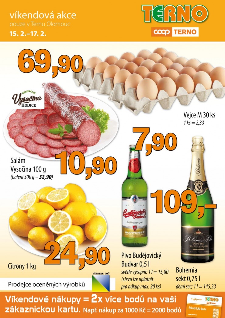 leták COOP Terno víkend od 15.2.2013 strana 1 leták COOP Terno víkend od 15.2.2013 strana 1
