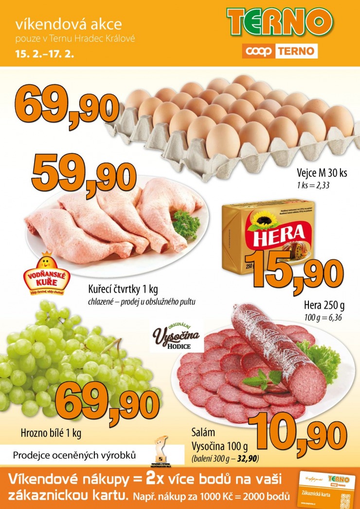leták COOP Terno víkend od 15.2.2013 strana 1 leták COOP Terno víkend od 15.2.2013 strana 1