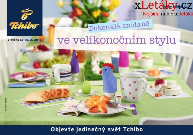 leták Tchibo leták strana 1 leták Tchibo leták strana 1