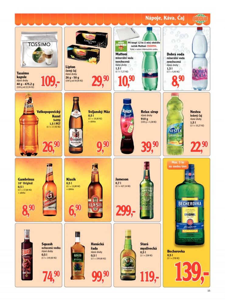 leták Globus Naše noviny od 19.2.2013 strana 1 leták Globus Naše noviny od 19.2.2013 strana 1