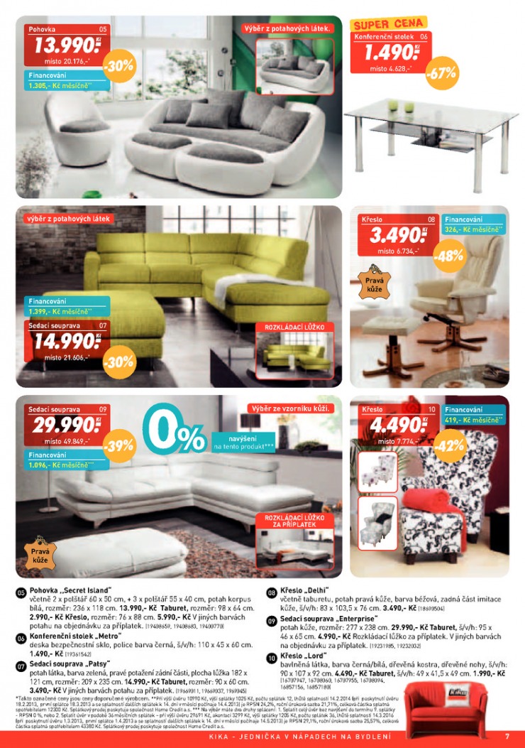 leták Kika Aktuální leták od 18.2.2013 strana 1 leták Kika Aktuální leták od 18.2.2013 strana 1