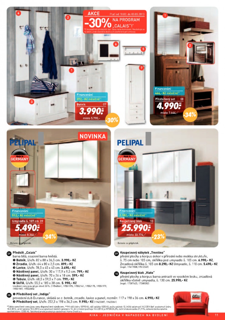 leták Kika Aktuální leták od 18.2.2013 strana 1 leták Kika Aktuální leták od 18.2.2013 strana 1