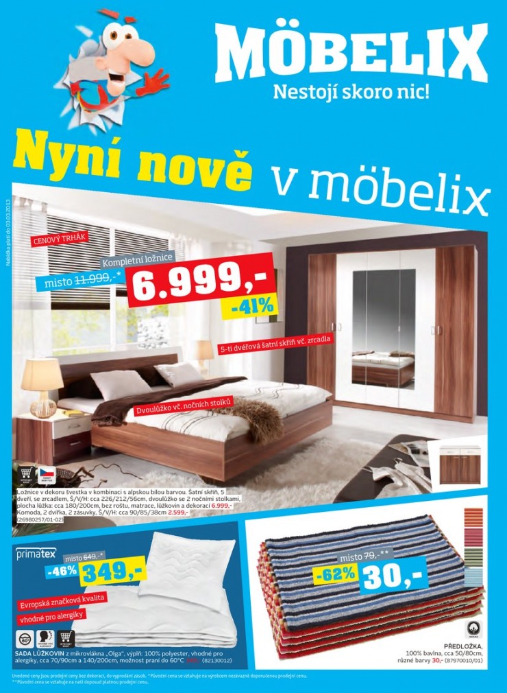letk Mobelix Aktuln prospekt od 18.2.2013 strana 1