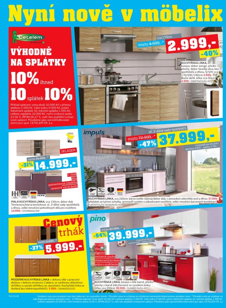 leták Mobelix Aktuální prospekt od 18.2.2013 strana 1 leták Mobelix Aktuální prospekt od 18.2.2013 strana 1