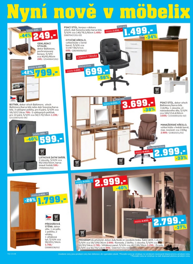 leták Mobelix Aktuální prospekt od 18.2.2013 strana 1 leták Mobelix Aktuální prospekt od 18.2.2013 strana 1