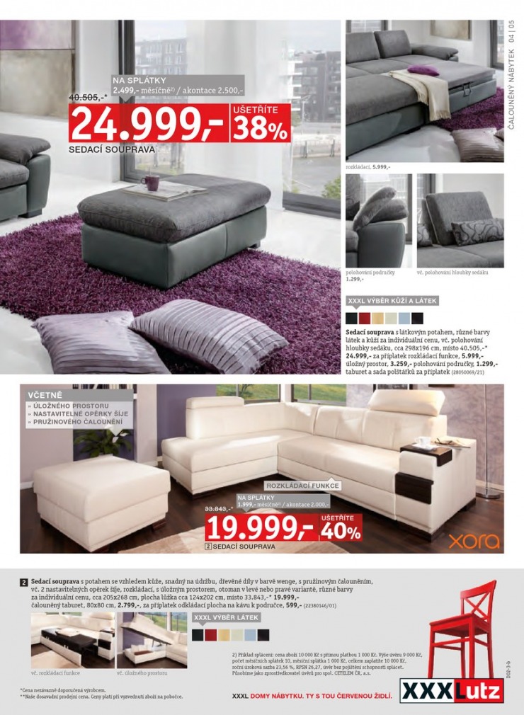 let�k XXXLutz Aktu�ln� prospekt od 18.2.2013 strana 1