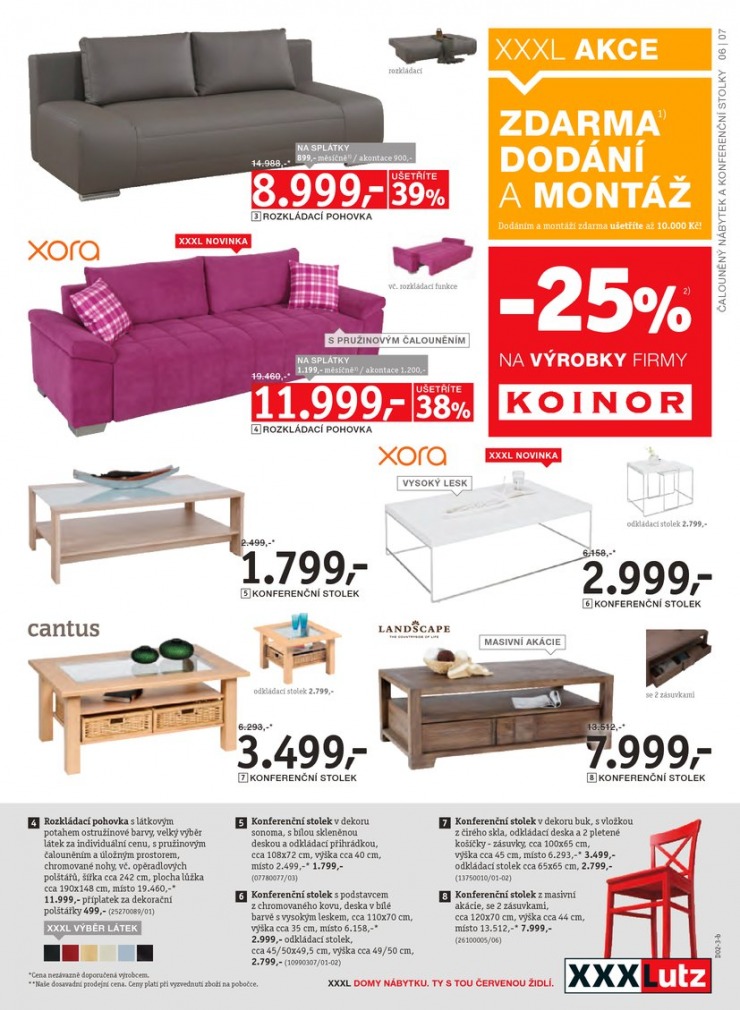 let�k XXXLutz Aktu�ln� prospekt od 18.2.2013 strana 1