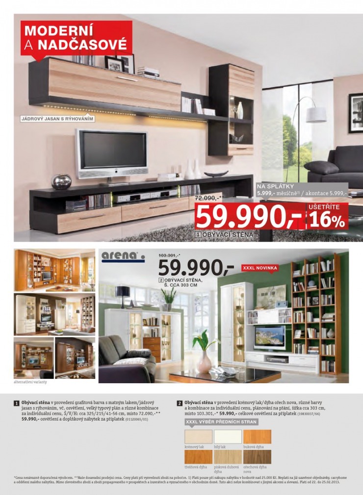 let�k XXXLutz Aktu�ln� prospekt od 18.2.2013 strana 1