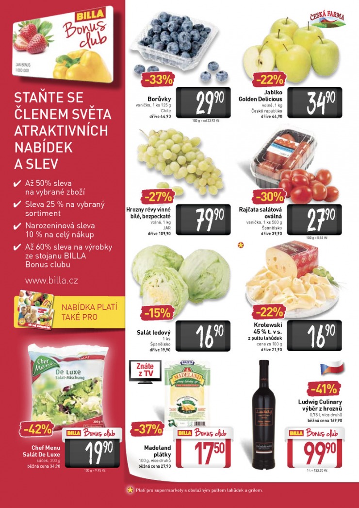 leták Billa malý od 20.2.2013 strana 1 leták Billa malý od 20.2.2013 strana 1