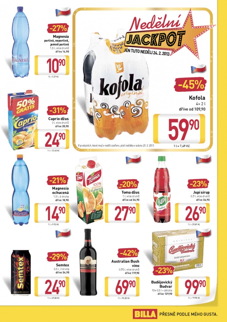 let�k Billa velk� od 20.2.2013 strana 1