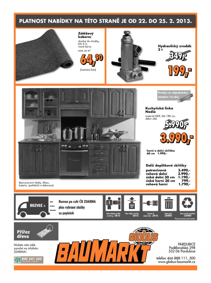 letk Globus Baumarkt od 19.2.2013 strana 1
