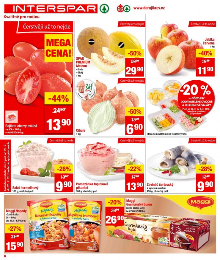leták Interspar Akční nabídka od 20.2.2013 strana 1 leták Interspar Akční nabídka od 20.2.2013 strana 1